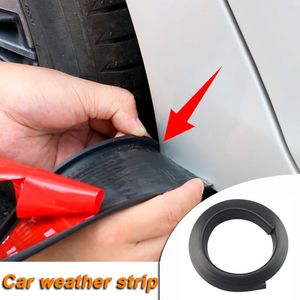 3.5/4.5cm*150cm Car Modification Decorative Strip Fender Flares Mud Flap Splash Guards Arch Wheel Eyebrow Lip For SUV Accessory