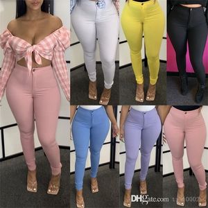 2022 Designer Womens Pencil Pants Sexiga solida färg leggings för vår- och sommar damer avslappnad plusstorlek sportbyxor