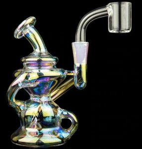 Wasserpfeifen, Glasbongs, Mini-Recycler-Rigs