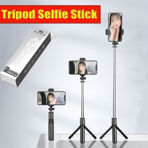 3 In 1 Tripod Bluetooth Selfie Stick for Xiaomi Samsung Holder Remote Control Universal Phone Foldable Expandable Monopod