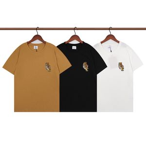 Anime Tshirts al por mayor-2022 diseñador para hombre camiseta camisetas Camisetas de lujo de verano Animal Tiger Año Londres Inglaterra Camiseta de manga corta Moda Casual de algodón Tee Tops