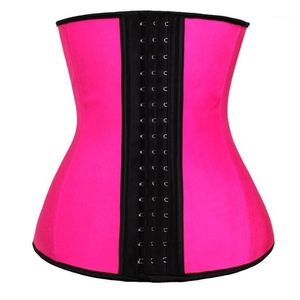 Bustiers & Corsets Faja Latex Waist Trainer Corset Shaper Rubber Gaine Amincissante Femme Plus Size 6XL Workout Gorset Tops Underbust Waistt