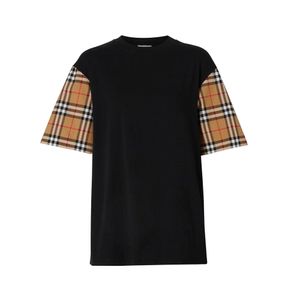 T Shirt Tasarımcı Erkekler İçin Gömlek Kadın ve Kız% 100 Saf Pamuk Giyim Boyun Kafesi Kısa Kollu Siyah Beyaz Moda Erkek Erkek Kadın Tees Tişörtleri