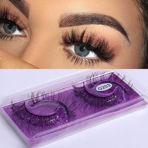 False Eyelashes Fashion Creative Elegant 2 Pairs 8D Fluffy Messy Multilaiers Lashes Criss-cross Dramatic Eye HandmadeFalse