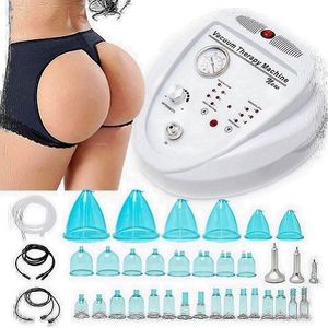 Electric Breast Enlarge Massager Body Vacuum Cupping Scraping Machine 30 Blue Cups Body Massager Buttcock Boobs Enlargement Pump