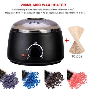 NXY Epilator Hair Removal Wax Melt Machine Heater 200ml Beans Wood Stickers ing Kit Calentador De Cera Melter 0418