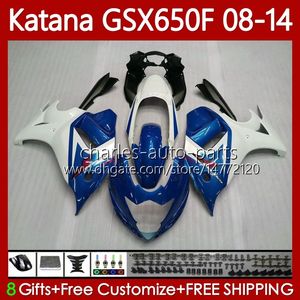 Bodywork For SUZUKI KATANA GSXF 650 GSX-650F GSX650F GSXF650 2008 2009 2010 Light blue 2011 12 13 14 120No.107 GSX 650F GSXF-650 08 09 10 11 2012 2013 2014 OEM Fairings