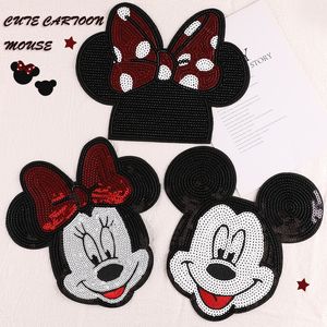 Fashionable Classic Cartoon Sequin Embroidery Patch for DIY metal decor and Sewing on