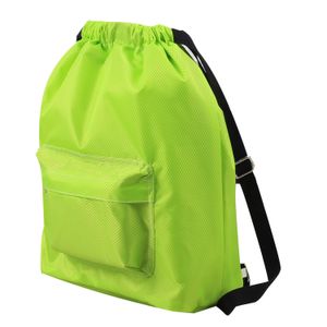 Utomhus torr våtbad Bag Dra Rope Zipper Pouch Ryggsäck Bärbar Baddräkt Drawstring Storage Bag Vattentät Gym Ryggsäck Fitness Sport Gymtas BC8008