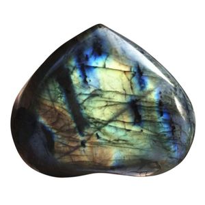 Oggetti decorativi Figurine Luccichio naturale Labradorite Palma Pietra Spettrolite Cabochon Cuore Quarzo Pietre preziose Uova di cristallo Diaspro Specim