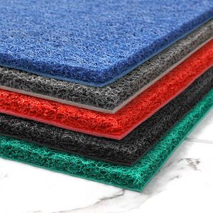 Mata podłogowa do drzwi wejściowych domowy pierścień z drutu plastikowego anty-szykującego stóp odporna na dywan może wyciąć dywan