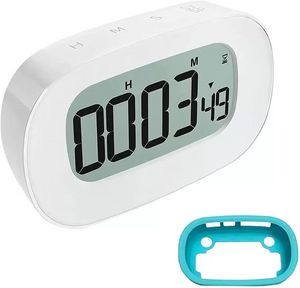 Timer Stopwatch y reloj de cocina Gran pantalla LCD Relojes Digital Countdown Back 12H/24H Display C0525W3