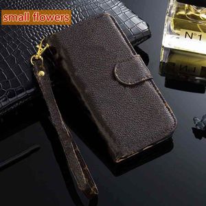 Fashion Designer Wallet Leather Cases For Iphone 14Plus 14promax 13 12 11 Pro Max XR XS 8 7 Brown L Flower Credit ID Card Slot Holder Stand Cover Magnetic Girls case