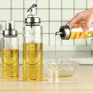 Sublimering Spice Tools Matlagning Kryddor Olja Bottle Sås Flaskor Glaslagring Flaskor Fors Oljor och ättika Kreativ oljedispenser för köksredskap