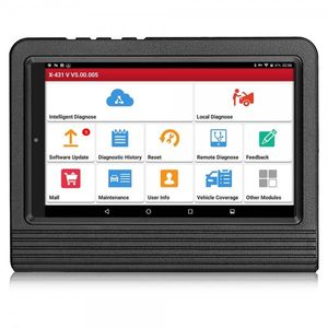 Avvia X431 V Tablet da 8 pollici Wifi/Bluetooth Sistema completo Auto Smart Diagnostic Tool