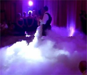 Przyjęcie weselne 3500W 6000W sucha lodowa mgła maszyna dym Efekt Stage oświetlenie