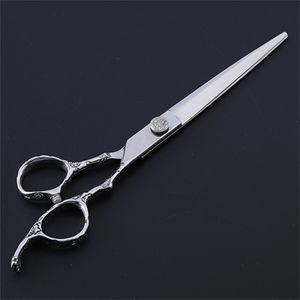 Professional Hairdressing Scissors Set, 6 & 7 inch, Japanese 440c Steel, Plum Handle Design, Barber Shears for Hair Cutting