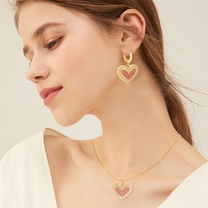 Collana vuota per mamma con cuore d'amore, catena in acciaio inossidabile, collana in oro, regalo di gioielli per madre