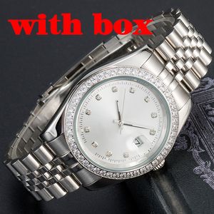 orologi da uomo di design orologi da uomo con diamanti Orologi meccanici automatici Orologi da polso impermeabili luminosi in acciaio inossidabile pieno montre de luxe