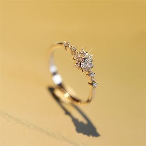 Ring aus 10-karätigem Gelbgold mit Zirkonen für Damen, edler Schmuck, Bizuteria Anillos De Gemstone, Peridot, Bague Etoile, 10-karätige Diamantringe