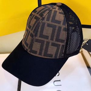 Luxury Designer Caps Stiliga Baseball Hats Classic Mesh Ventilation Mens Womens Bucket Hat Fashion Cap Brev Sunhat Hög kvalitet