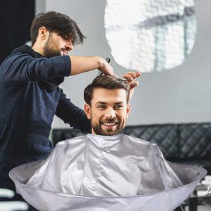 Haircut Umbrella Hair Cutting Cape Apron Creative DIY Aprons Cloak Salon Barber Stylists Cloak Hairdressing Accessories