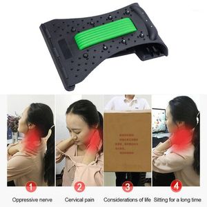 Accessories Multi-Level Back Stretching Device Massager Lumbar Support Stretcher Spinal Pain Relieve Muscle Acupuncture Relief