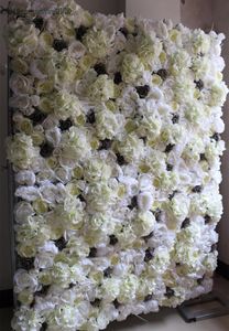 Декоративные цветы венки 10 шт./Лот искусственная шелк гортеня роза пионе цветочная стена Свадебная фоновая фоновая украшение.
