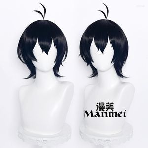 Inne impreza imprezowa dostarcza anime sk8 The Infinity Chinen Miya Cosplay Wig Black Hair Rola Rola Rola Prezentacji na Halloween Boże Narodzenie