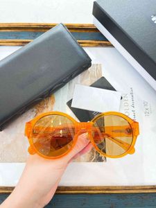 2022 New Sunglasses Ladies Retro Round All-match Incense Home Trend Soft Girl Street Shot Glasses 3426