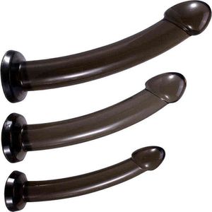 Dildo Transparent Anal Plugs Smooth Prostate Butt Plug Vagina Masturbation Anus Dilator Sex Toys For Woman Man Products 0804
