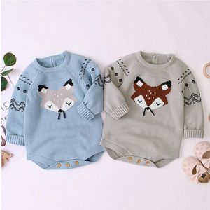 Jumpsuits Baby Boys Girls Rompers Clothes 2022 Autumn Winter Infant Boy Girl Kids Knitting Long Sleeve ClothesJumpsuits JumpsuitsJumpsuits