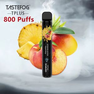 Engångsvape flex 800 puffs pods e cigarett penna tpd ce rohs godkänd smakfog tplus grossist 11 smaker engelska spansk paket