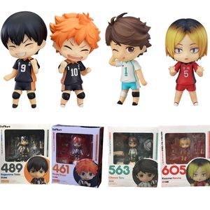 Anime Figure Haikyu Hinata Shoyo #461 Kageyama Tobio #489 Oikawa Tooru #563 Kozume Kenma #605 Söt action Sport Kids Toys Doll 220520