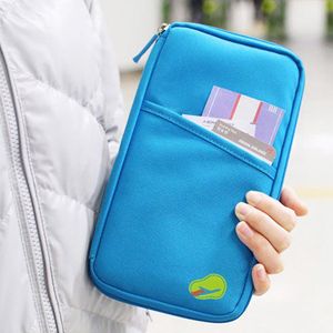 Rese Passport Holder Bag Waterproof Wallet Purse ID Card Organizer Case Cover Multifunction Storage Påsar Biljettinnehavare Dokumentväska DH8999