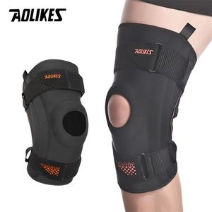 Aolikes Spring Support Running Knee Pads Basketball vandringskomprimering Stöttabsorption andningsbar meniskskydd 220812