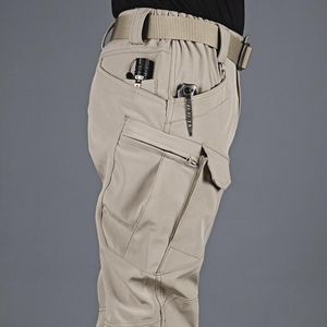 Pantaloni da uomo Tattici da uomo Cargo Thin Camouflage Allenamento estivo Sport all'aria aperta Escursionismo Pantaloni Anry impermeabili CamoMen's