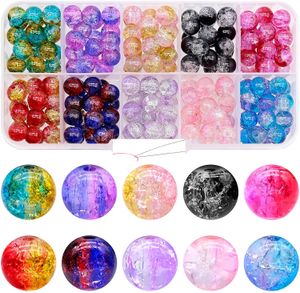 200Pcs lot Pink Multicolor 8mm Acrylic Beads Loose Spacer Round Beads for Jewelry Making