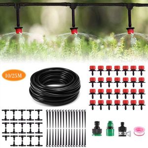 20M 30heads Watering Equipments Drip Irrigation System Automatic Watering Garden Hose Micro Drip-Watering Kits with Adjustable Drippers on Sale