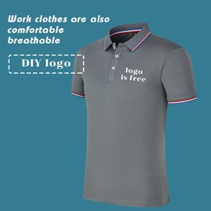 SHIRT POLO SHIRT SHIRT personalizzata Top Personal Company Taglie di ricamo traspirante uomo e donna polo 220722