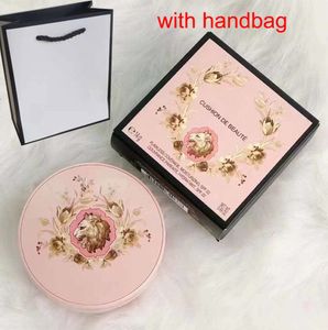 Brand_hall DHL delivery Flawless coverage moisturizing foundation cushion de beaute 14g with handbag