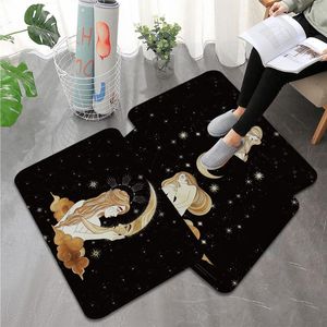 Carpets Moon Star Room Mats Washable Non-Slip Living Sofa Chairs Area Mat Kitchen Welcome DoormatCarpets CarpetsCarpets