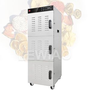 Food Dehydrator Fruit Dryer Machine Vegetable Meat Snacks Dehydration Dryer Trays Stainless Steel Commercial 30 Layer 110V 220V