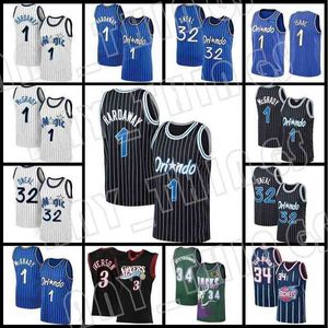 Tracy Penny 1 Hardaway McGrady Retro 32 Basketbol Formaları Jonathan Isaac Ray Giannis 34 Antetokounmpo Allen Hakeem Ojuwon