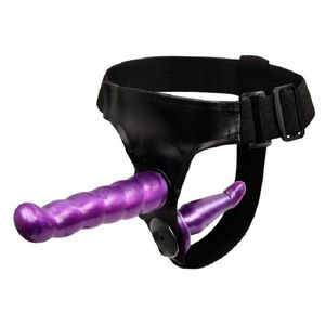 Double dildo sexy Toys for Gay Brief Strap-on Dildos Dongs Strap Ons Harness Vibrating panties strapon products.
