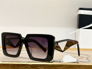 Neue Modedesign-Sonnenbrille 23Y mit quadratischem Plattenrahmen, rautenförmig geschnittenen Bügeln, beliebter und einfacher Stil für den Außenbereich, UV400-Schutzbrille