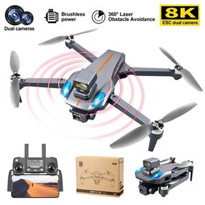K911 MAX GPS Drone 4K Professional Obstacle Avoidance 8K Dual HD Camera Brushless Motor Foldable Quadcopter RC Distance 1200M 220413