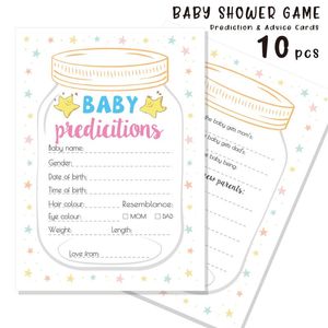 Party Decoration Baby Shower Game Cards For First Birthday Family Gender Reveal Games Anniversary