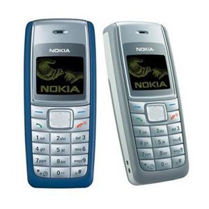 Оригинальные отремонтированные мобильные телефоны Nokia 1100 Мобильный телефон GSM Dual Band Classic Student Старый подарок смартфонов