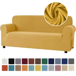 Thick Jacquard Sofa Cover Living Room Elastic Stretch Couch Sectional Slipcover for Corner L Shape 220615